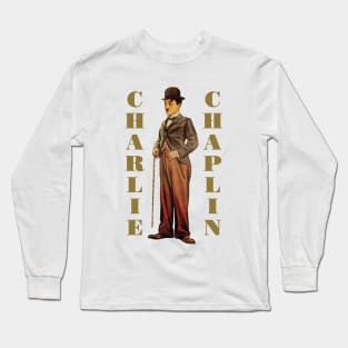 Charlie Chaplin Long Sleeve T-Shirt